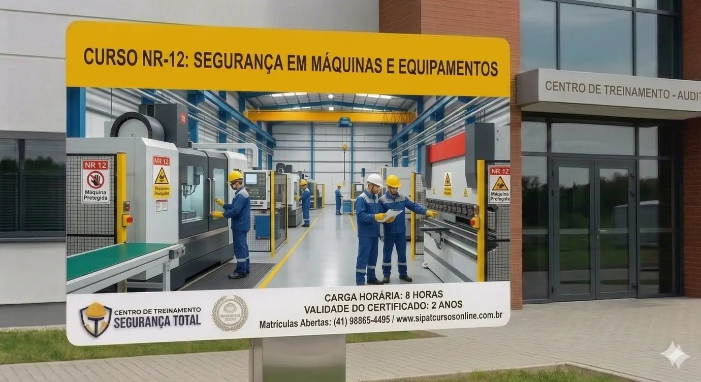 NR 12 – Segurança no Trabalho em Máquinas e Equipamentos